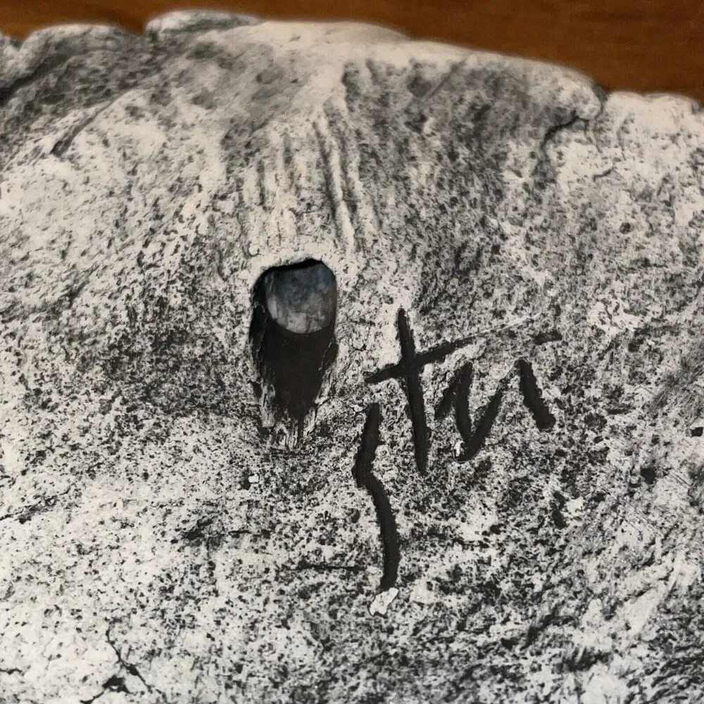 1980 Shapes Of Clay Mount St Helens Ash 6 1/4”W By 7 1/4” L From Graham Wash
